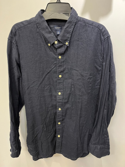 Vist Large View of Product Image Which is Used J. Crew Mens Long Sleeve Top XL/17-17.5
