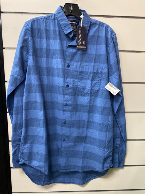 Vist Large View of Product Image Which is Used Rumors Mens Long Sleeve Top S/14-14.5