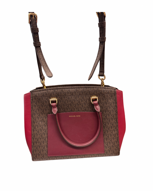 Vist Large View of Product Image Which is Used Michael Michael Kors Xlarge Leather Handbag
