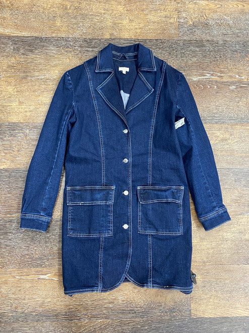 Vist Large View of Product Image Which is Used Pilcro Denim Jacket S-4/6