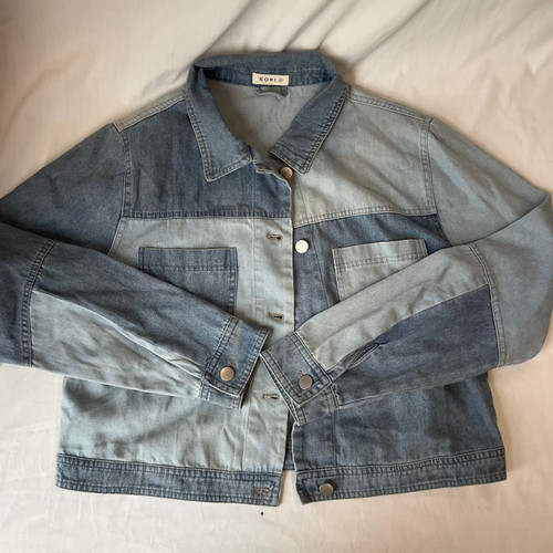 Used Kori Denim Jacket S-4/6 60045-S000782509 Vist Large View of Product Image Which is Used Kori Denim Jacket S-4/6