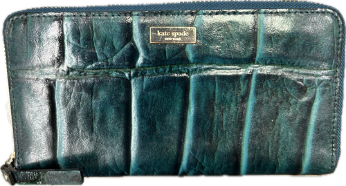 Vist Large View of Product Image Which is Used Kate Spade Leather Wallet