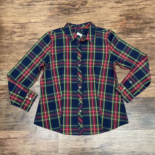 Vist Large View of Product Image Which is Used Talbots Long Sleeve Top XS-0/2