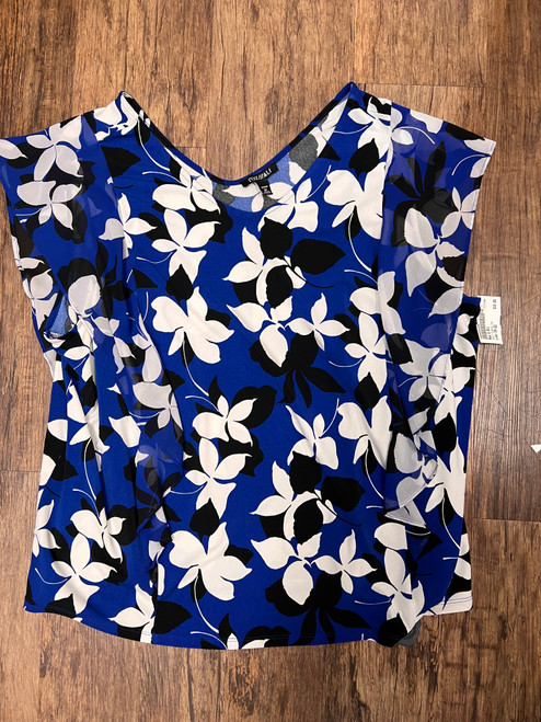 Vist Large View of Product Image Which is Used Roz & Ali Short Sleeve Top 3X-22