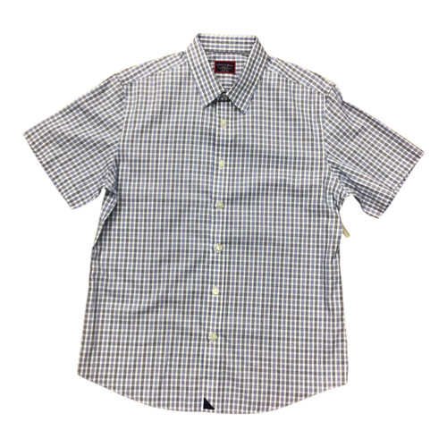 Vist Large View of Product Image Which is Used Untuckit Mens Short Sleeve Top M/15-15.5
