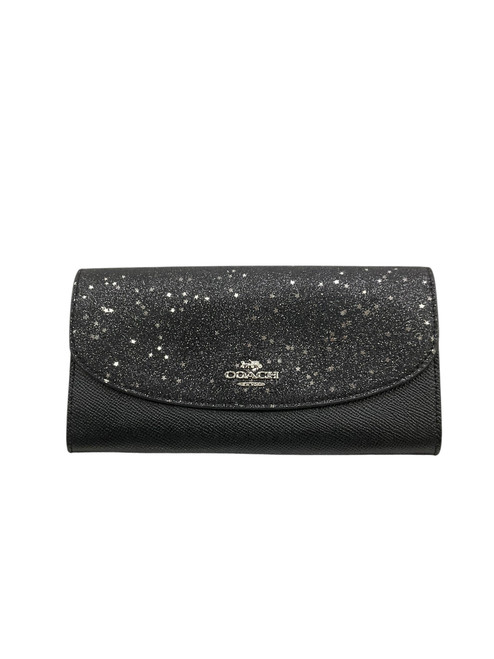 Vist Large View of Product Image Which is Used Coach Leather Wallet