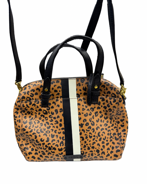 Vist Large View of Product Image Which is Used Fossil Small Leather Handbag