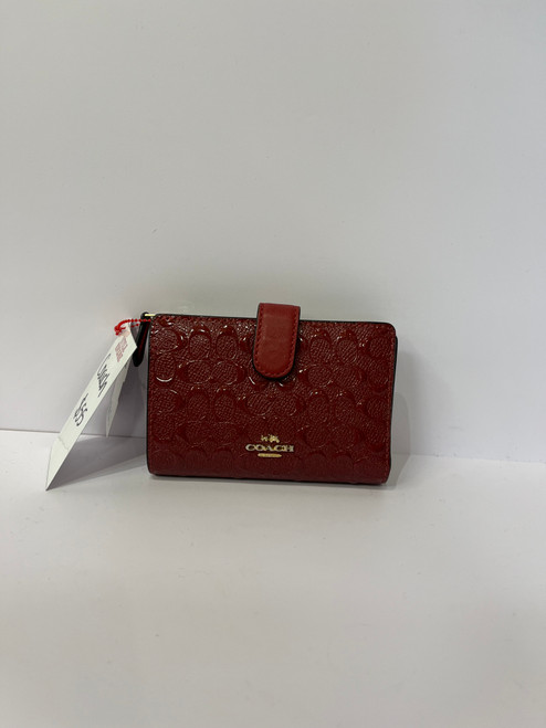 Vist Large View of Product Image Which is Used Coach Leather Wallet