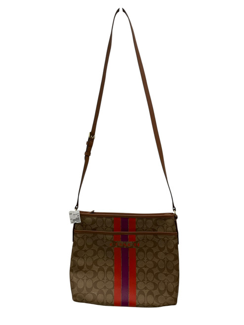Vist Large View of Product Image Which is Used Coach Large Leather Handbag
