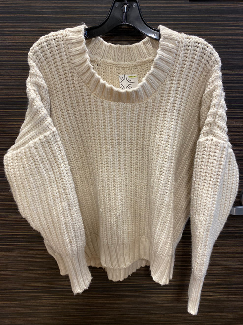 Vist Large View of Product Image Which is Used aerie Heavyweight Sweater S-4/6