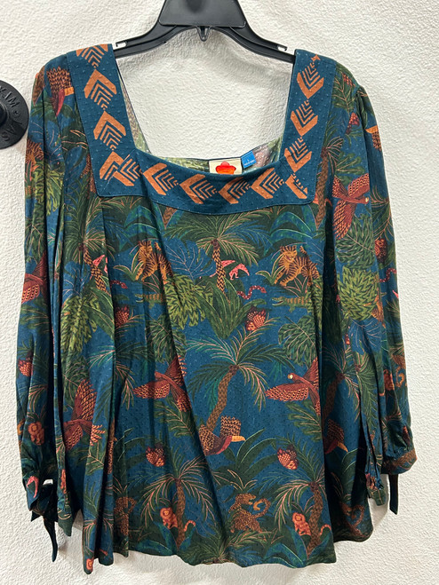 Used Anthropologie Long Sleeve Top L-12/14 60005-S001067524 Vist Large View of Product Image Which is Used Anthropologie Long Sleeve Top L-12/14