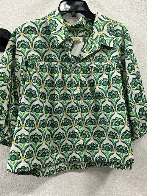 Used Anthropologie Long Sleeve Top XL-16 60005-S001067533 Vist Large View of Product Image Which is Used Anthropologie Long Sleeve Top XL-16