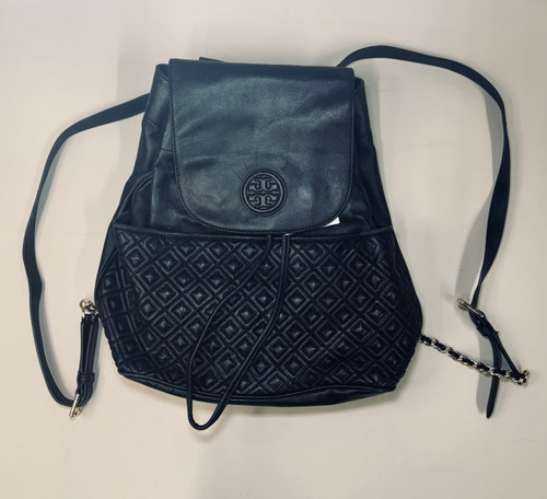 Vist Large View of Product Image Which is Used Tory Burch Large Leather Handbag