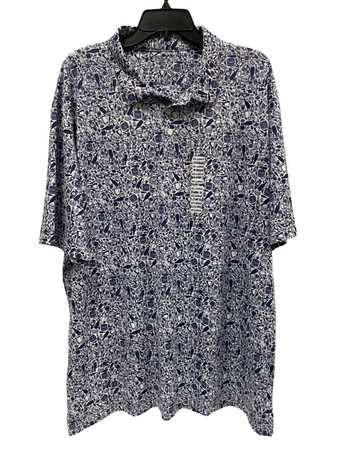 Vist Large View of Product Image Which is Used Southern Troper Mens Short Sleeve Top 2X/18-18.5