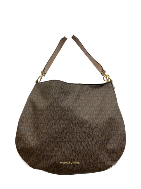 Vist Large View of Product Image Which is Used Michael Kors Xlarge Leather Handbag