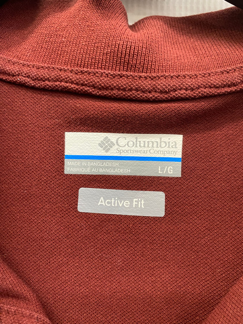 Vist Large View of Product Image Which is Used Columbia Mens Short Sleeve Top L/16-16.5