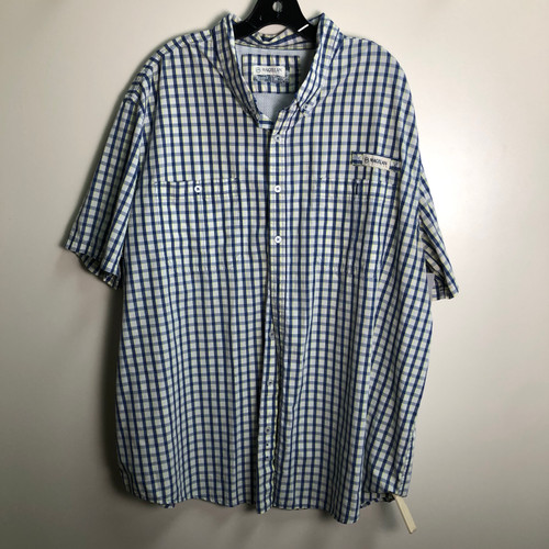 Vist Large View of Product Image Which is Used Magellan Mens Short Sleeve Top 3X/19-19.5