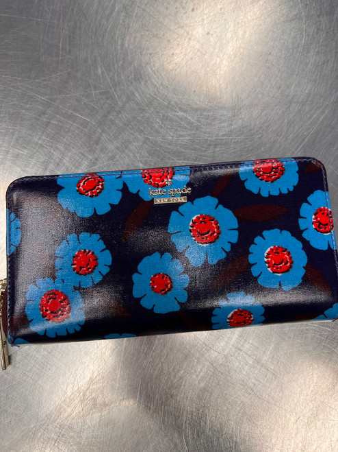 Vist Large View of Product Image Which is Used Kate Spade New York Leather Wallet