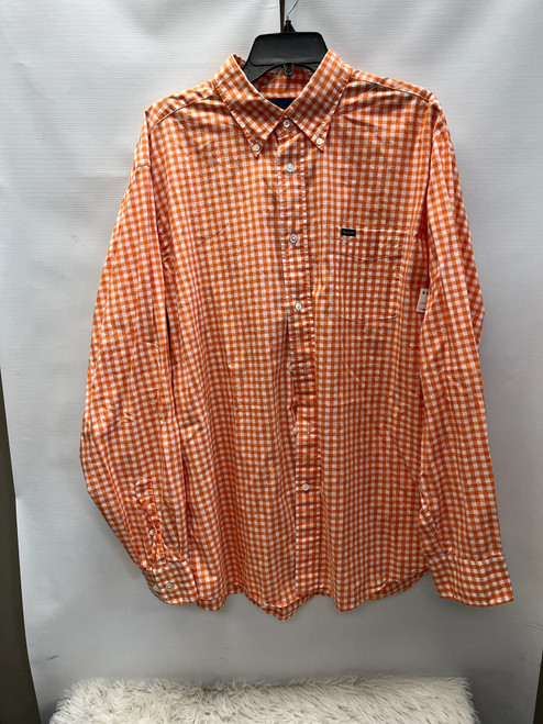 Used Faconnable Mens Long Sleeve Top 2X/18-18.5 60132-S000115841 Vist Large View of Product Image Which is Used Faconnable Mens Long Sleeve Top 2X/18-18.5