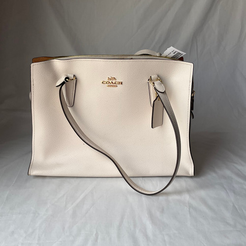 Vist Large View of Product Image Which is Used Coach Large Leather Handbag