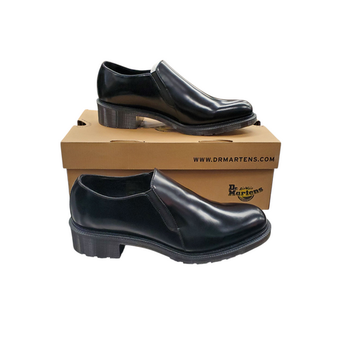 Vist Large View of Product Image Which is Used Dr. Martens Leather Flats 9