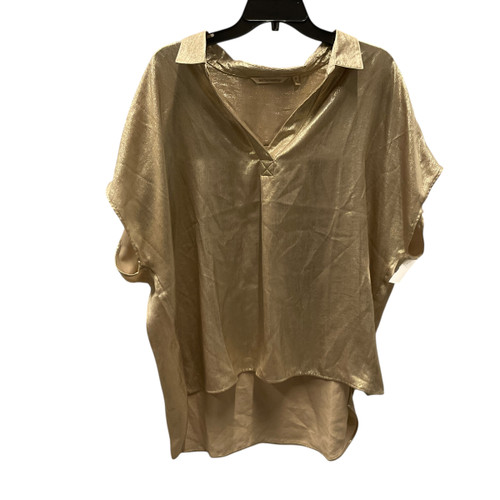 Vist Large View of Product Image Which is Used Soft Surroundings Short Sleeve Top 1X-18