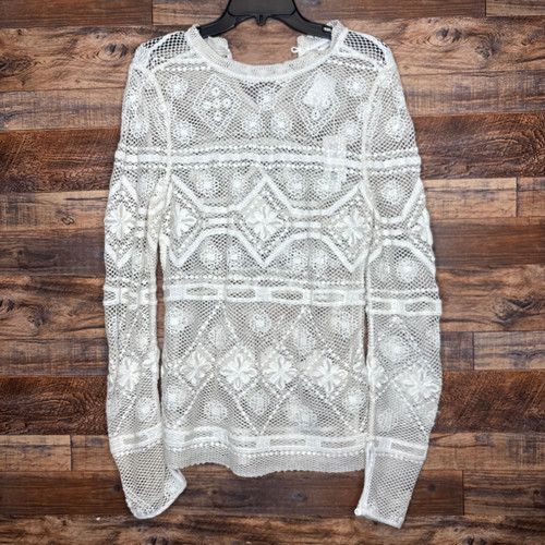 Vist Large View of Product Image Which is NWT Rebecca Taylor Long Sleeve Top L-12/14