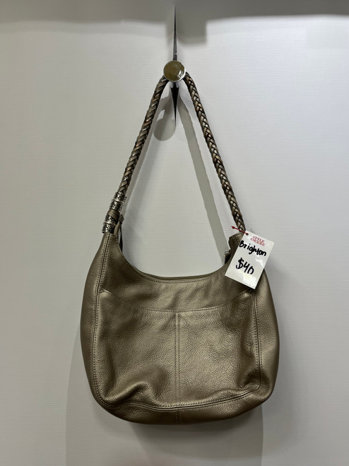 Vist Large View of Product Image Which is Used Brighton Large Leather Handbag