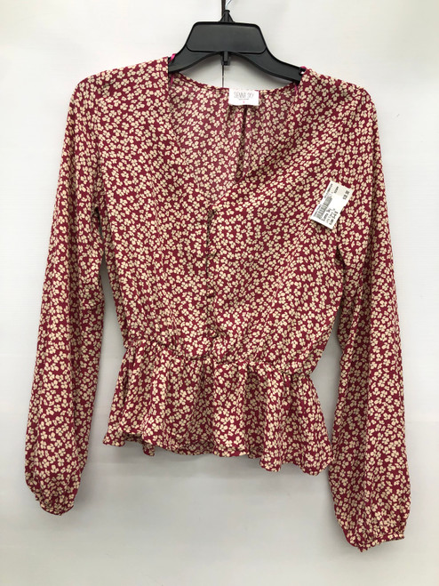 Vist Large View of Product Image Which is Used Sienna Sky Long Sleeve Top S-4/6