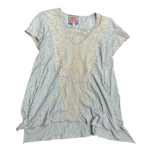 Used Johnny Was Short Sleeve Top S-4/6 60099-S000341597 Vist Large View of Product Image Which is Used Johnny Was Short Sleeve Top S-4/6