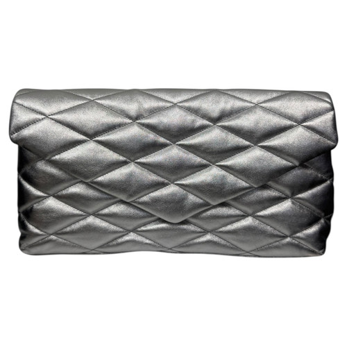 Used Saint Laurent Sade Puffer Silver 60099-S000341694 Vist Large View of Product Image Which is Used Saint Laurent Sade Puffer Silver