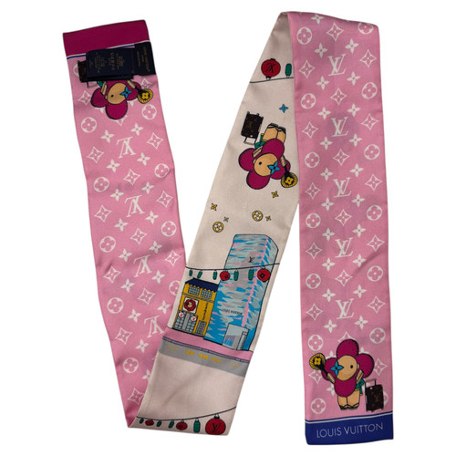 Vist Large View of Product Image Which is Used Louis Vuitton Vivienne Tokyo Bandeau Scarf