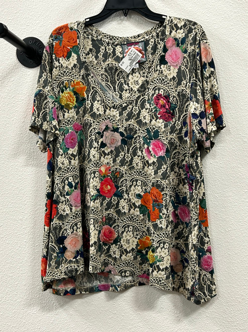 Vist Large View of Product Image Which is Used Johnny Was Short Sleeve Top 2X-20