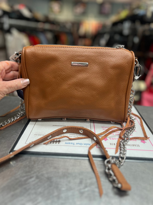 Vist Large View of Product Image Which is Used Rebecca Minkoff Small Leather Handbag