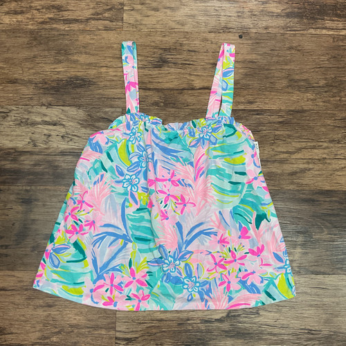 Used Lilly Pulitzer Tank Top S-4/6 60004-S000634779 Vist Large View of Product Image Which is Used Lilly Pulitzer Tank Top S-4/6