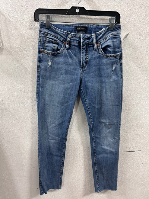 Vist Large View of Product Image Which is Used Silver Jeans Denim 0-25