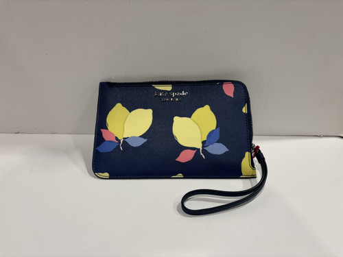Vist Large View of Product Image Which is Used Kate Spade New York Leather Wristlet