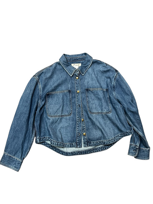 Used Madewell Denim Jacket XL-16 60085-S000340451 Vist Large View of Product Image Which is Used Madewell Denim Jacket XL-16