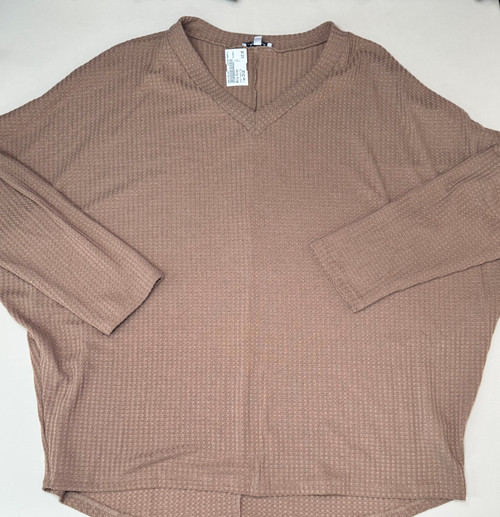 Vist Large View of Product Image Which is Used White Birch Long Sleeve Top 2X-20