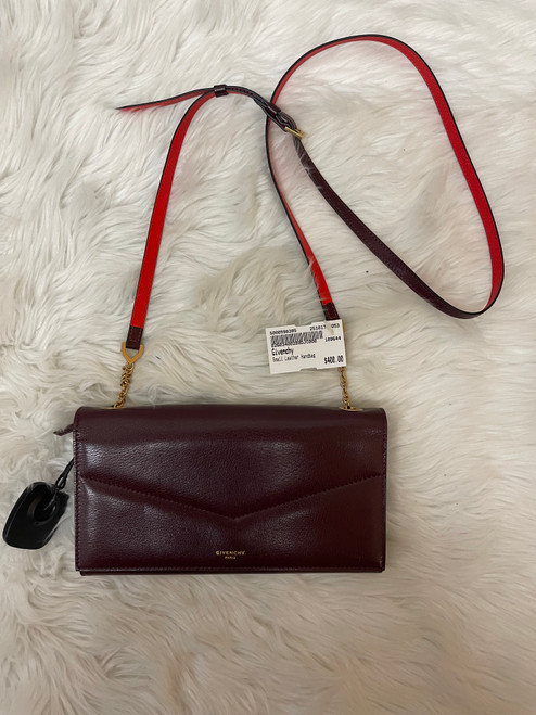 Used Givenchy Small Leather Handbag 60053-S000598395 Vist Large View of Product Image Which is Used Givenchy Small Leather Handbag