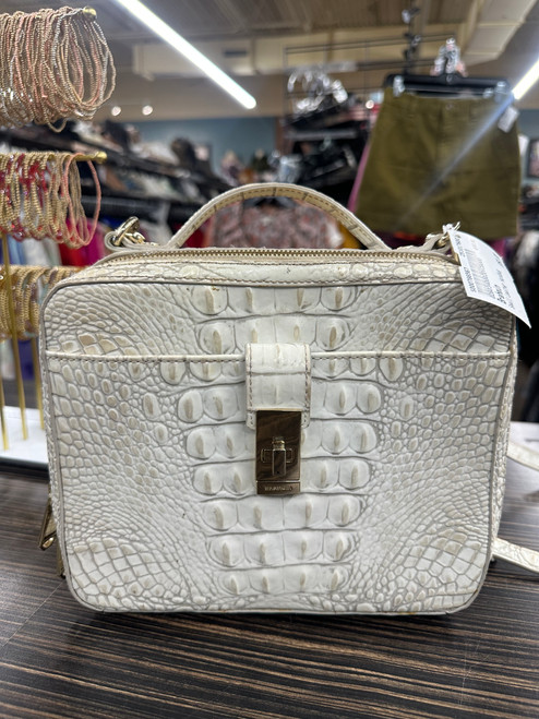 Vist Large View of Product Image Which is Used Brahmin Small Leather Handbag