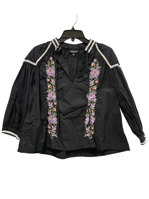 Vist Large View of Product Image Which is Used Topshop Long Sleeve Top S-4/6