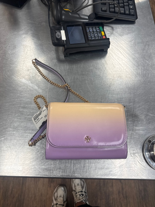 Vist Large View of Product Image Which is Used Tory Burch Large Leather Handbag