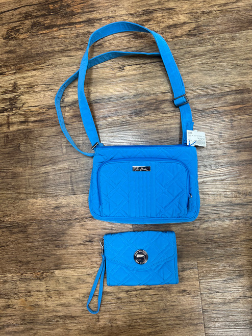 Vist Large View of Product Image Which is Used Vera Bradley Small Handbag and wristlet set 