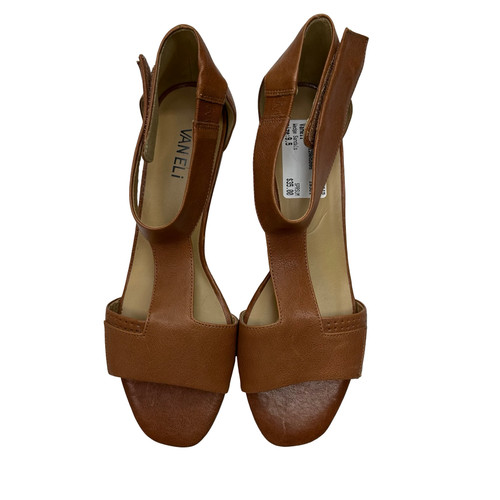 Vist Large View of Product Image Which is Used Vaneli Wedge Sandals 9.5