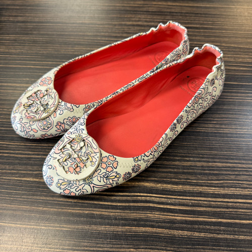 Used Tory Burch Flats 7.5 60140-S000697343 Vist Large View of Product Image Which is Used Tory Burch Flats 7.5