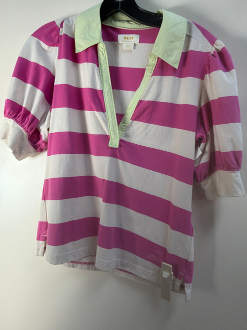 Vist Large View of Product Image Which is Used Maeve Short Sleeve Top S-4/6