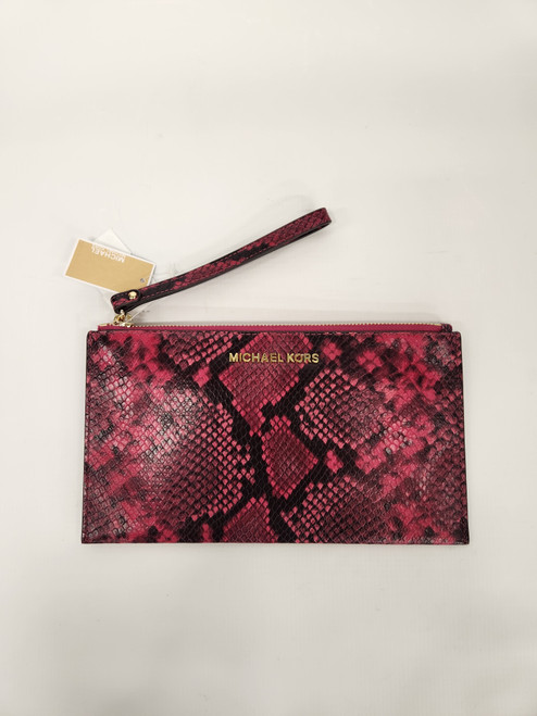 Vist Large View of Product Image Which is Used Michael Michael Kors Leather Wallet