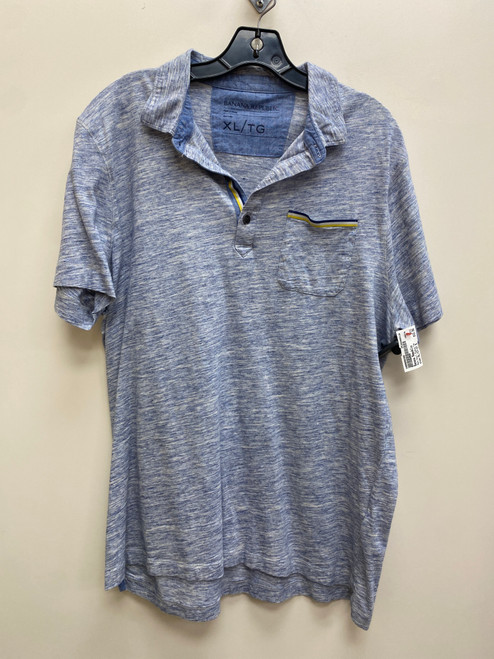 Vist Large View of Product Image Which is Used Banana Republic Mens Short Sleeve Top XL/17-17.5