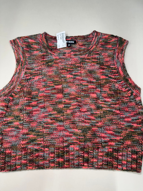 Used Steve Madden Vest M-8/10 60006-S001137413 Vist Large View of Product Image Which is Used Steve Madden Vest M-8/10